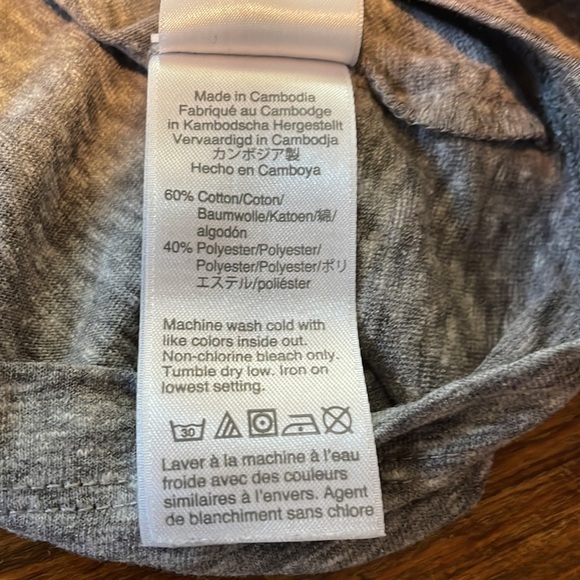 J.Crew Crewcuts Kid’s Gray Graphic T-Shirt Size 6-7 - Picture 6 of 6